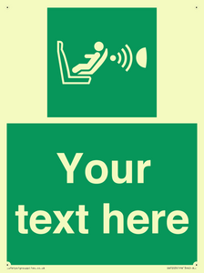 Custom safe condition child seat presence orientation detection system